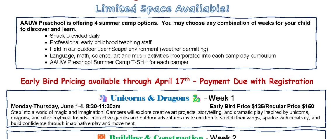 Summer Camp 2026