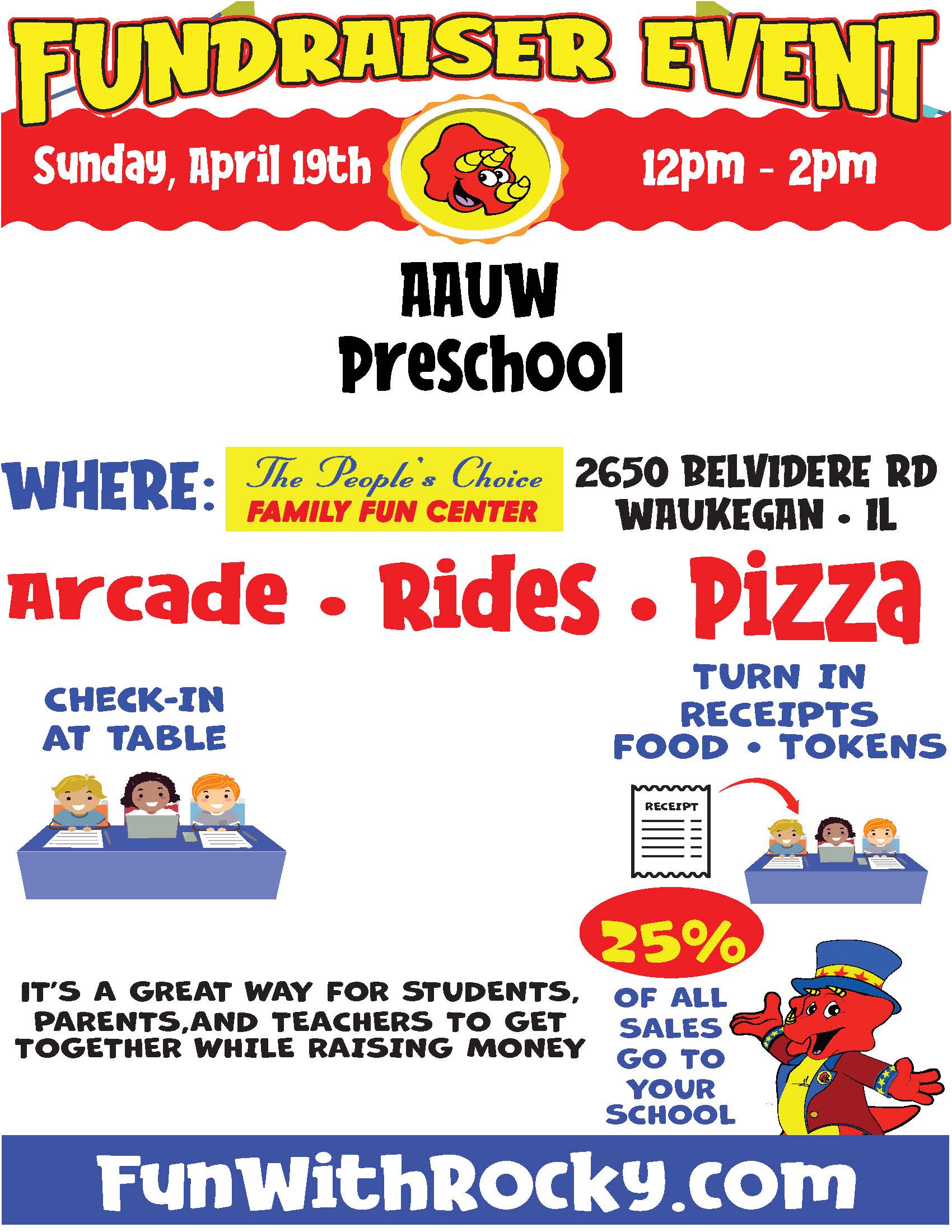 Rocky's Funhouse Fundraiser