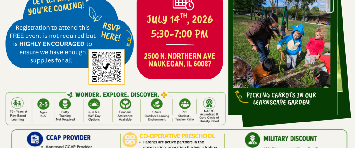 Summer Preschool Preview & Garden Party!