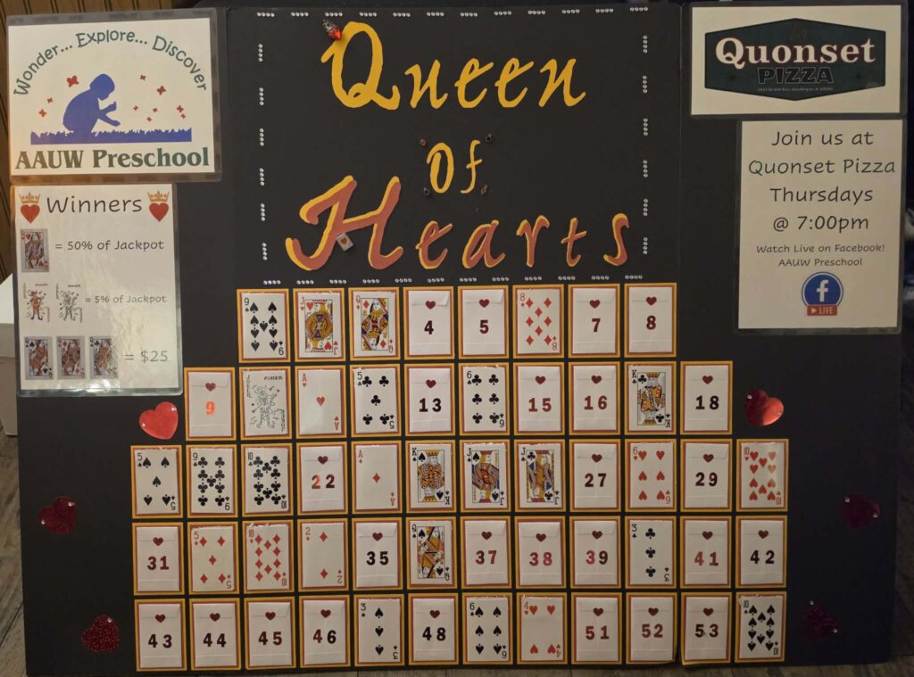 Queen of Hearts 50/50 Raffle