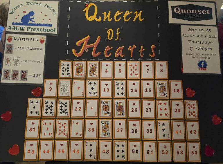 Queen of Hearts 50/50 Raffle